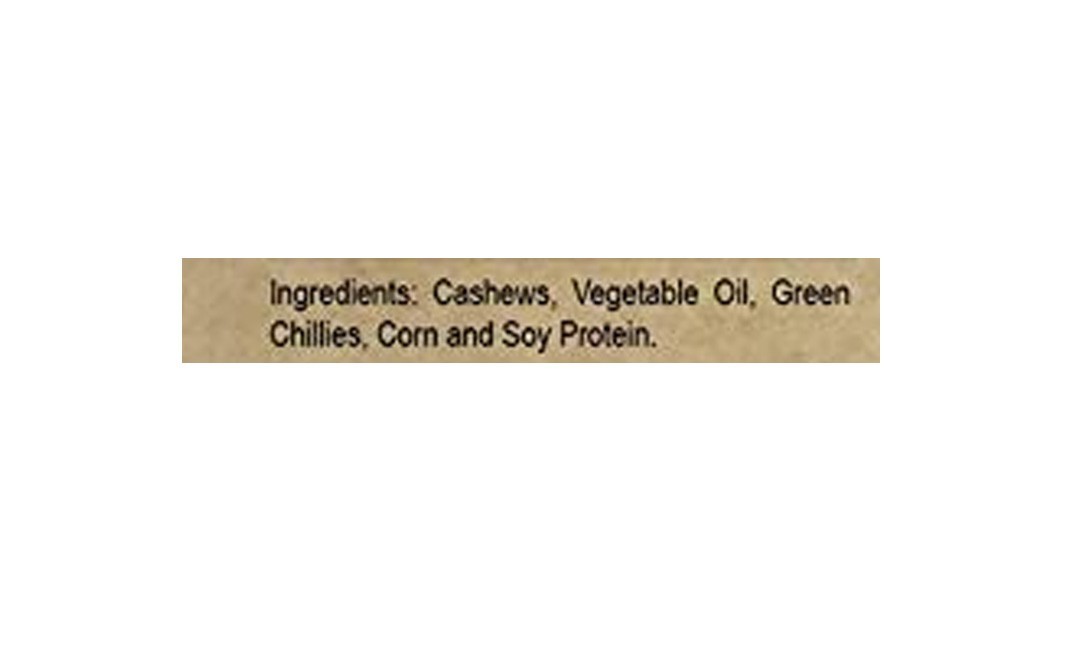 Fab box Green Chilli Cashews    Pack  70 grams